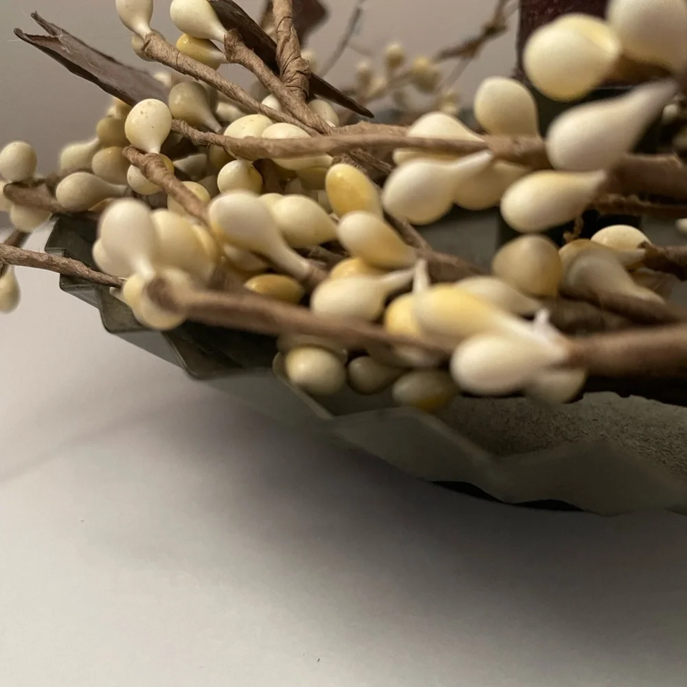 Primitive Farmhouse Candle Centerpiece